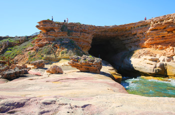 Talia Caves a great example of the beautiful limestone coast along the Eyre Peninsula