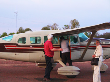 Lake Eyre Flight Departure